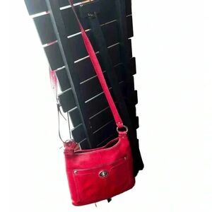 Coach Penelope Hippie Red Crossbody‎ No H1168-F16533